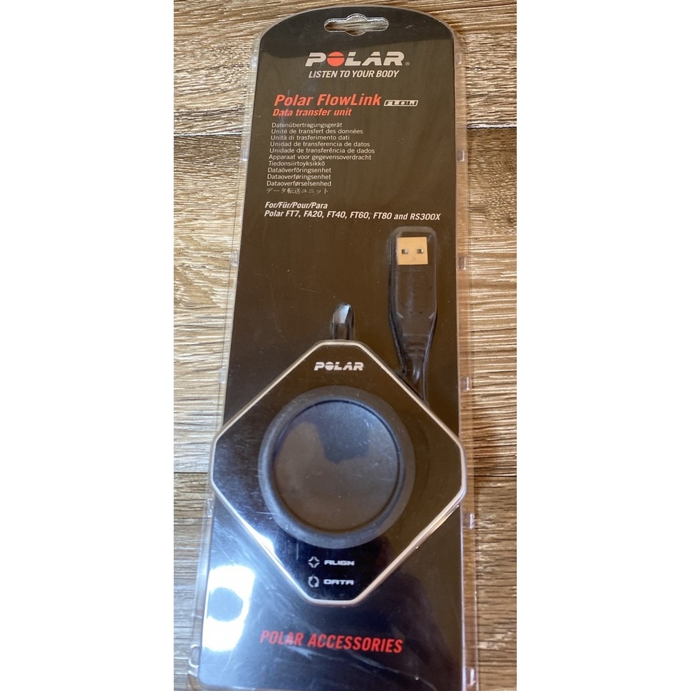 New POLAR Flowlink data transfer unit workout fitness heart rate Free Shipping